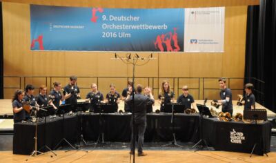 Handglockenchor Gotha beim 9. Deutschen Orchesterwettbewerb in Ulm