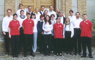Peace Bell Choir Caputh mit Verstärkung aus Gotha