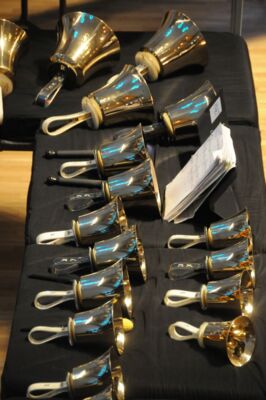 Malmark Handglocken - fertig fürs Konzert