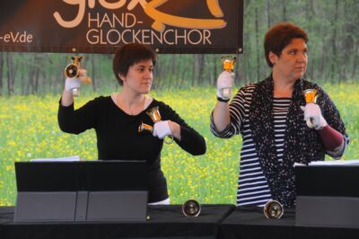 Auftritt des Handglockenchores Schönaich Glox e.V. bei der Skulptoura
