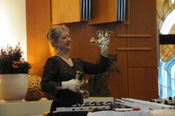 Handglockenkonzert mit Christine D. Anderson in Tübingen, Juni 2012